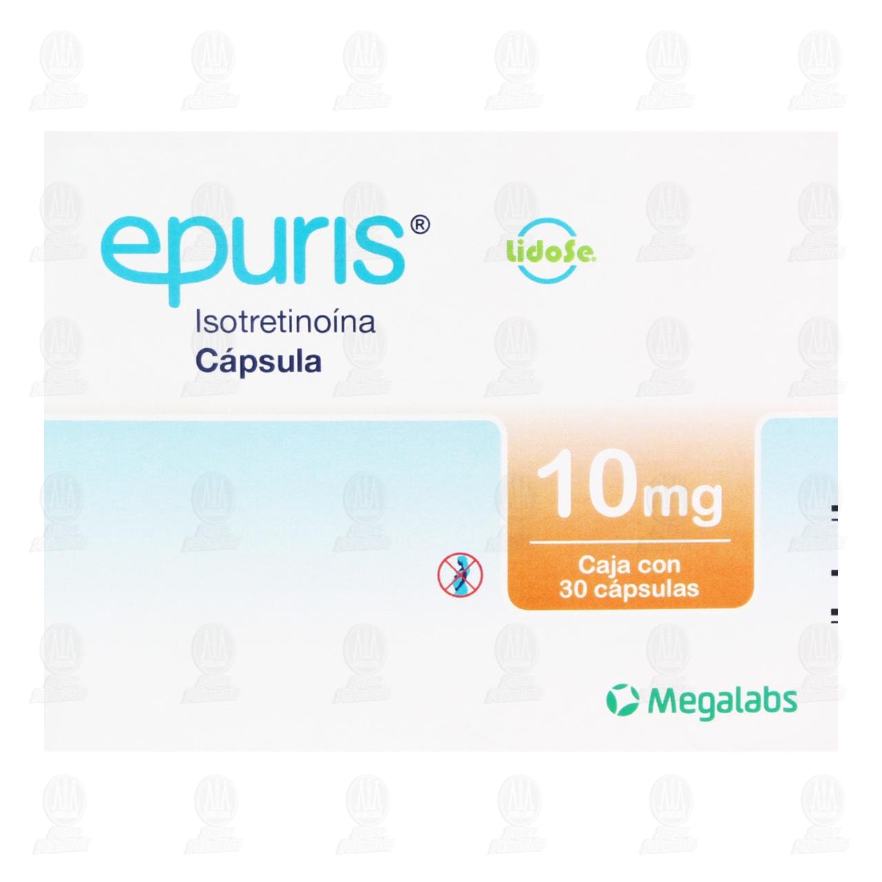 Epuris 10 mg, 30 C&aacute;psulas. image number 1