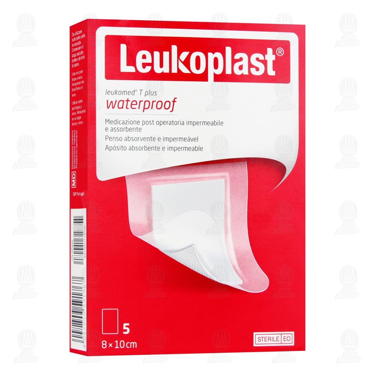 Ap&oacute;sito Leukoplast Absorbente e Impermeable, 5 pzas.