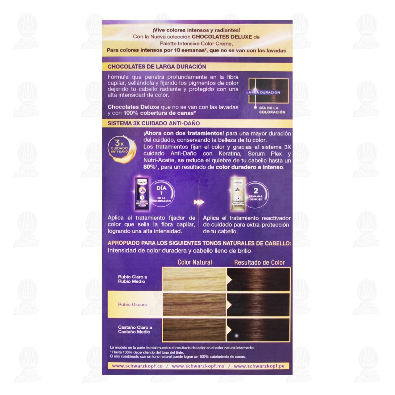 Tinte Palette Intensive Color Creme Chocolate Avellana Deluxe (6-460), 1 pz. image number 2