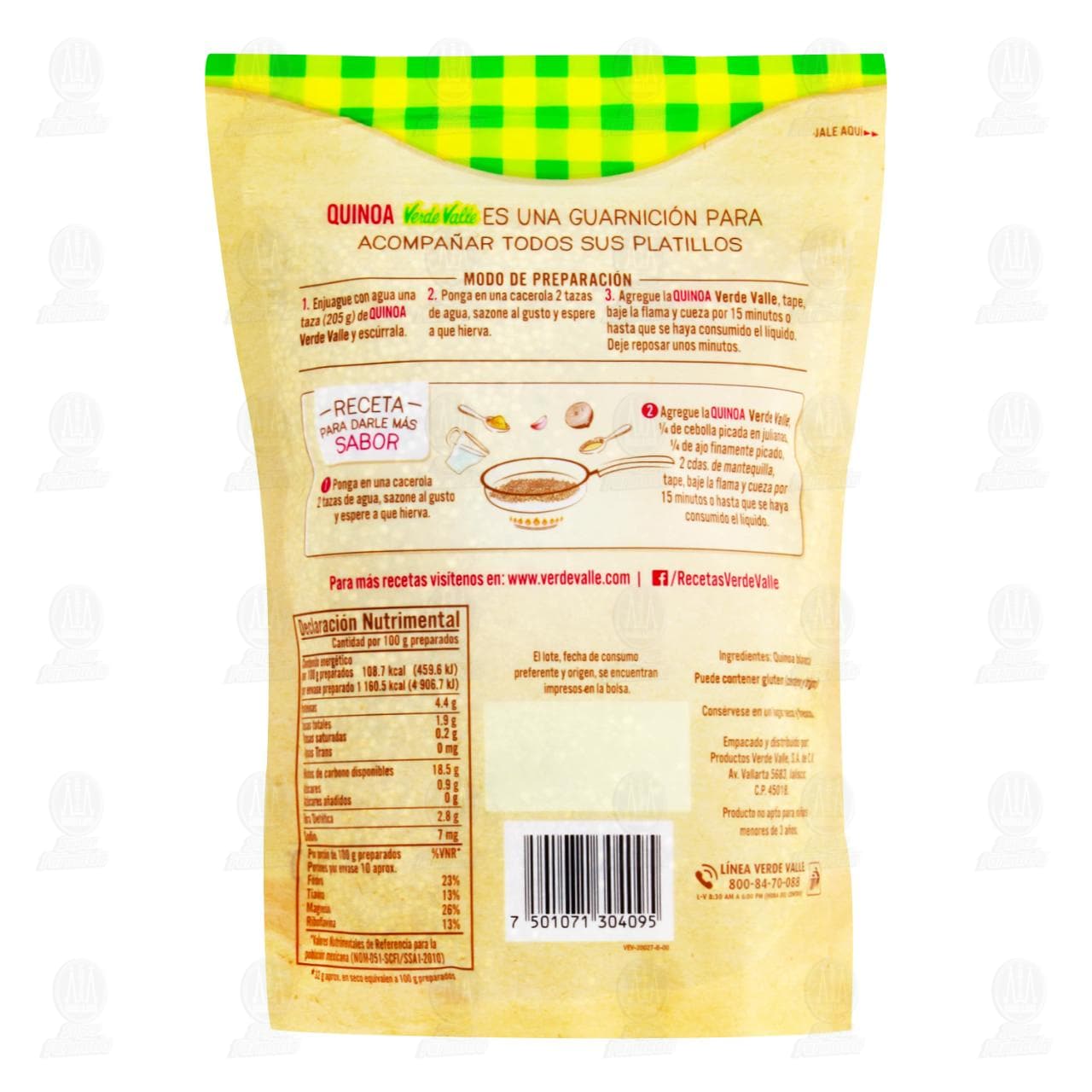 Quinoa Verde Valle, 340 gr. image number 1