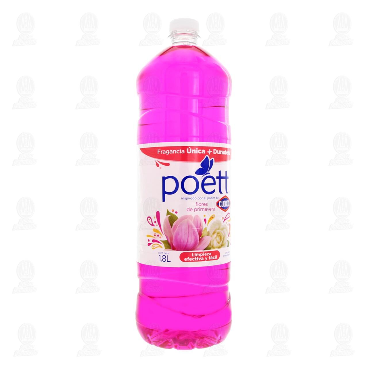 Limpiador Poett Flores de Primavera, 1.8 l.