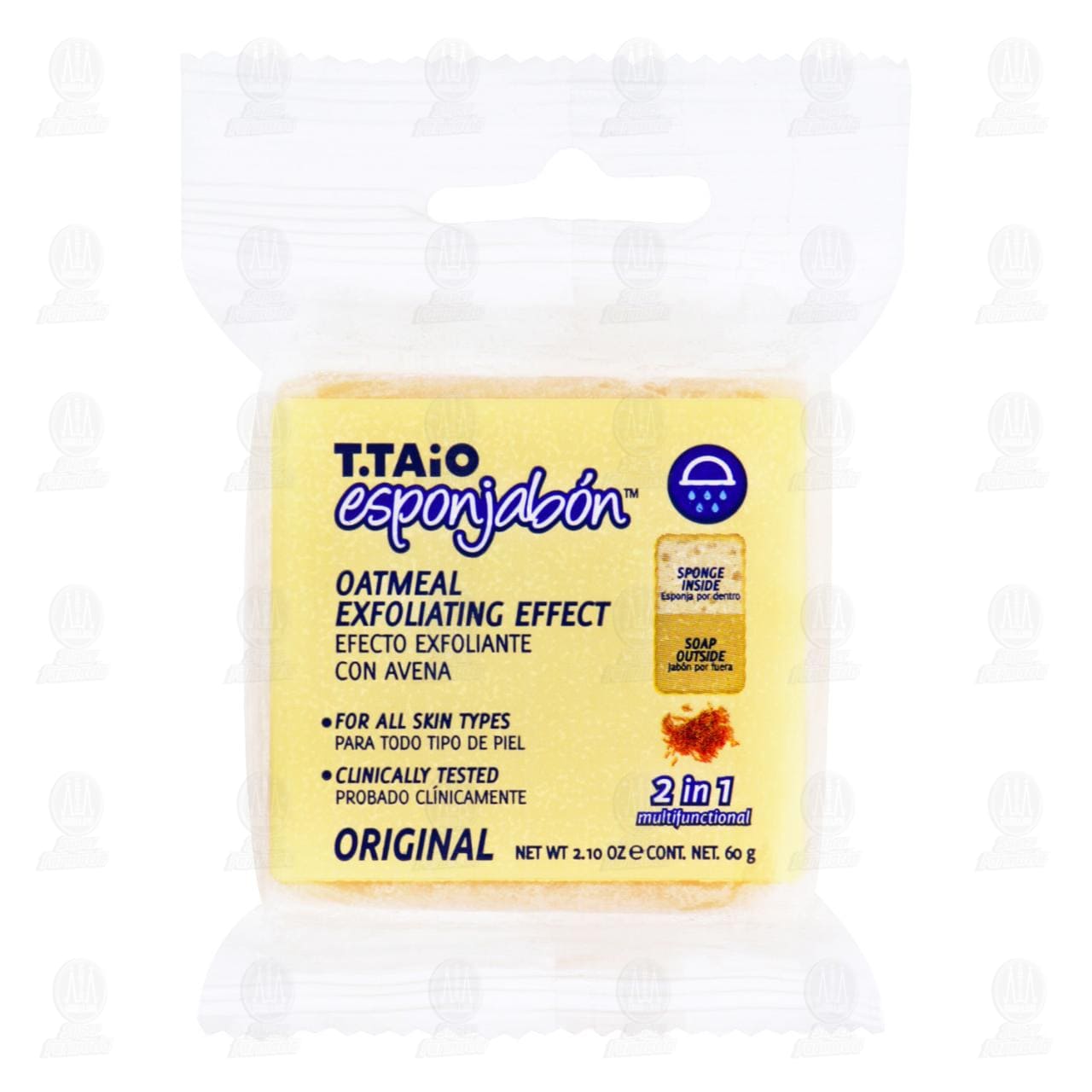 Imagen para Esponjabón T.Taio Exfoliante con Avena, 60 gr.
