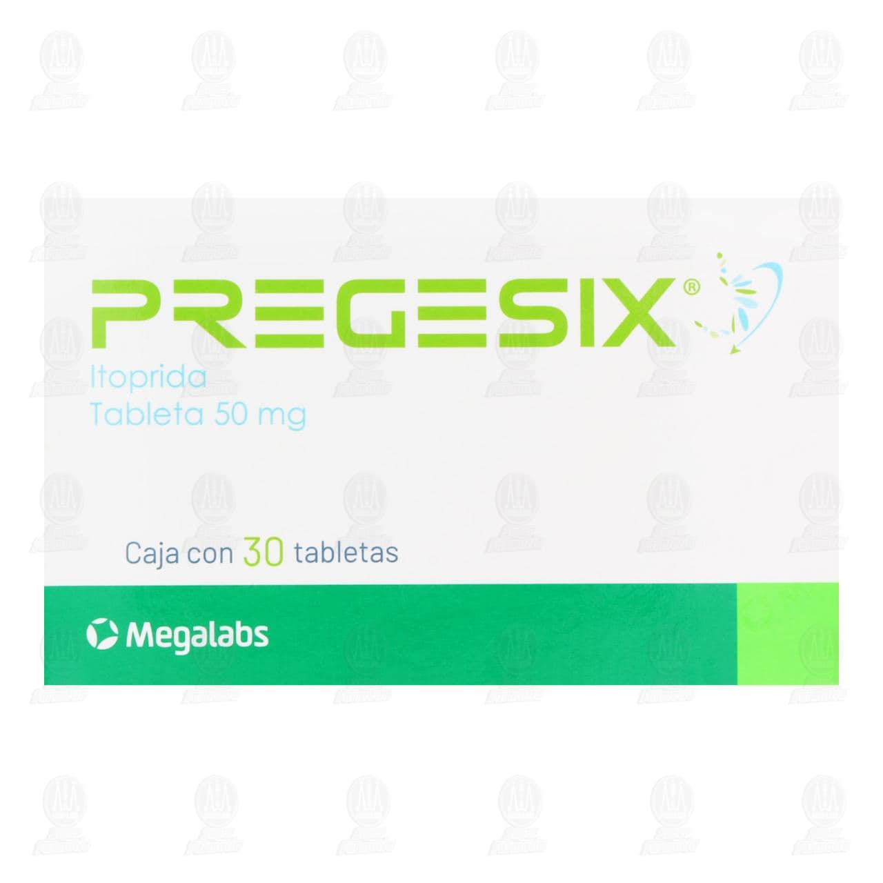Pregesix 50 mg, 30 Tabletas. image number 1