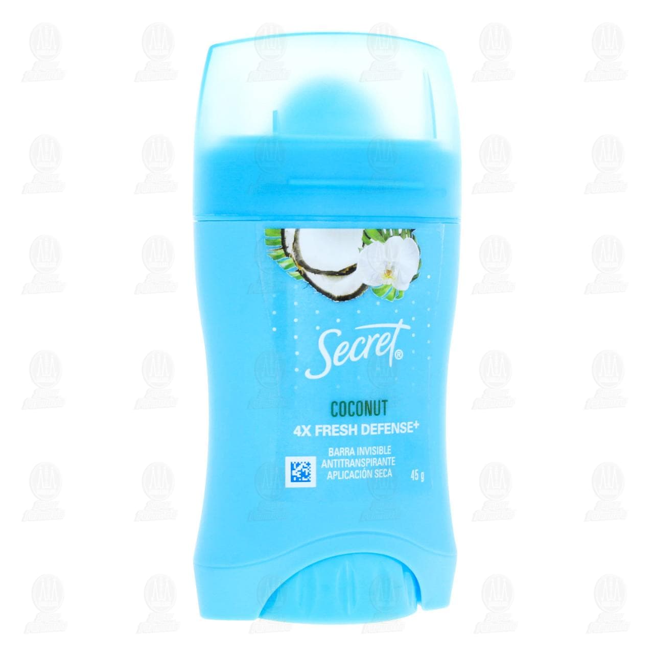 Antitranspirante Secret Coconut en Barra, 45 gr.