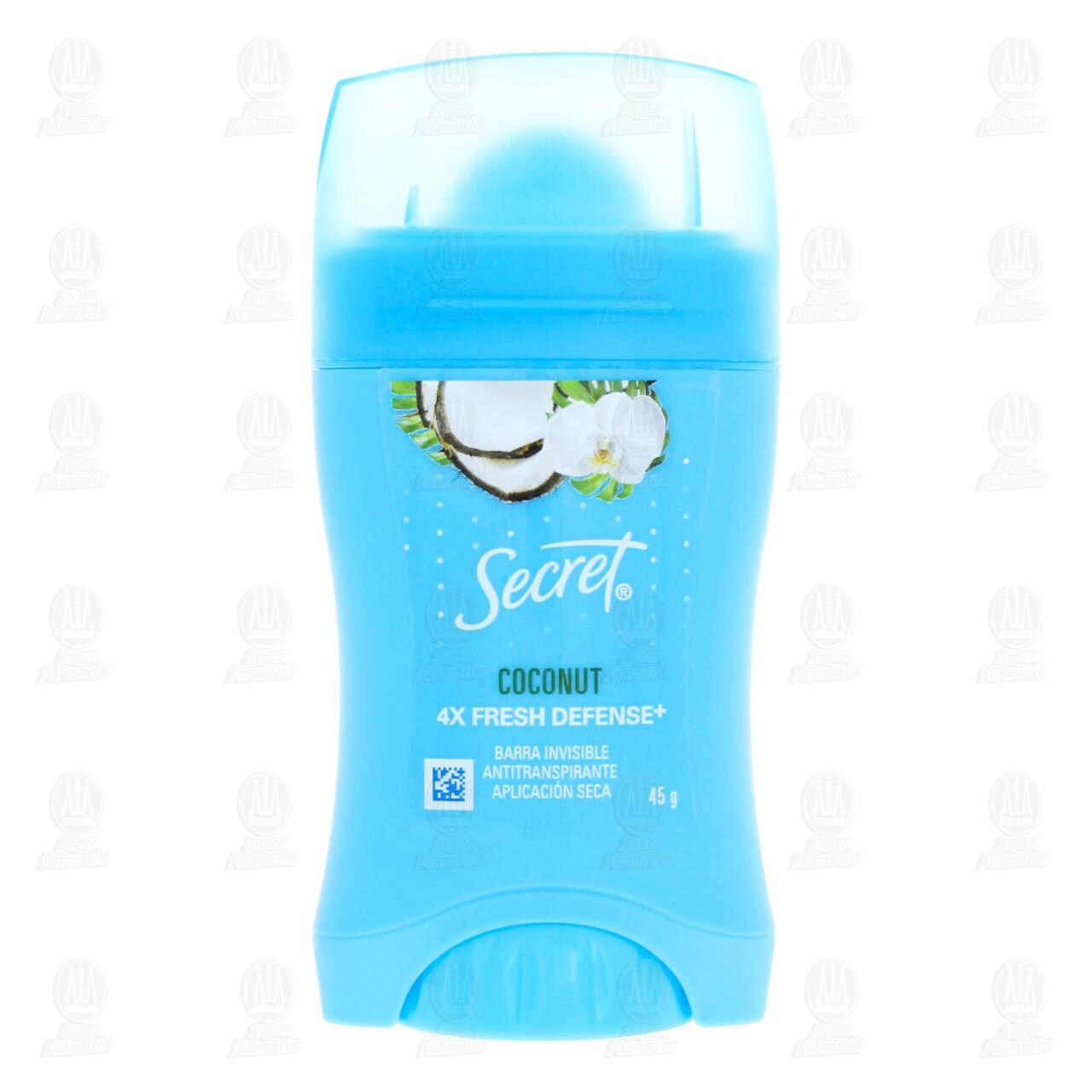 Antitranspirante Secret Coconut en Barra, 45 gr. image number 1
