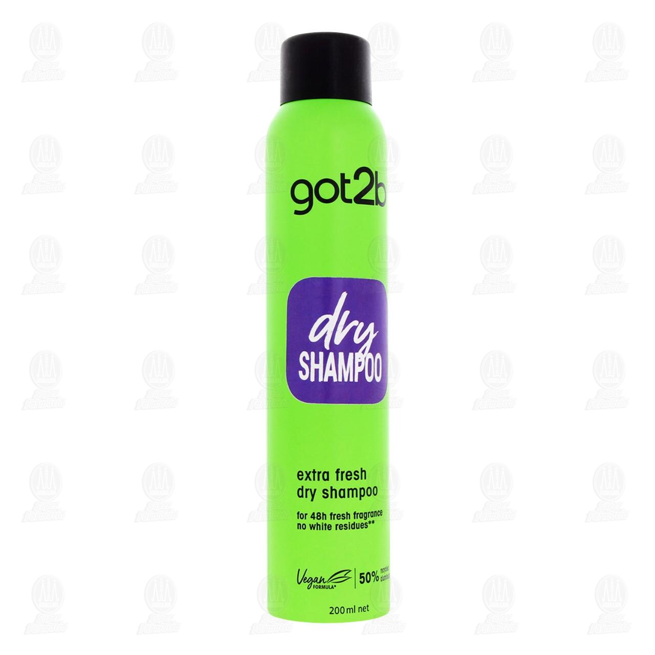 Shampoo en Seco Got2b Extra Frescura para el Cabello, 200 ml. image number 0
