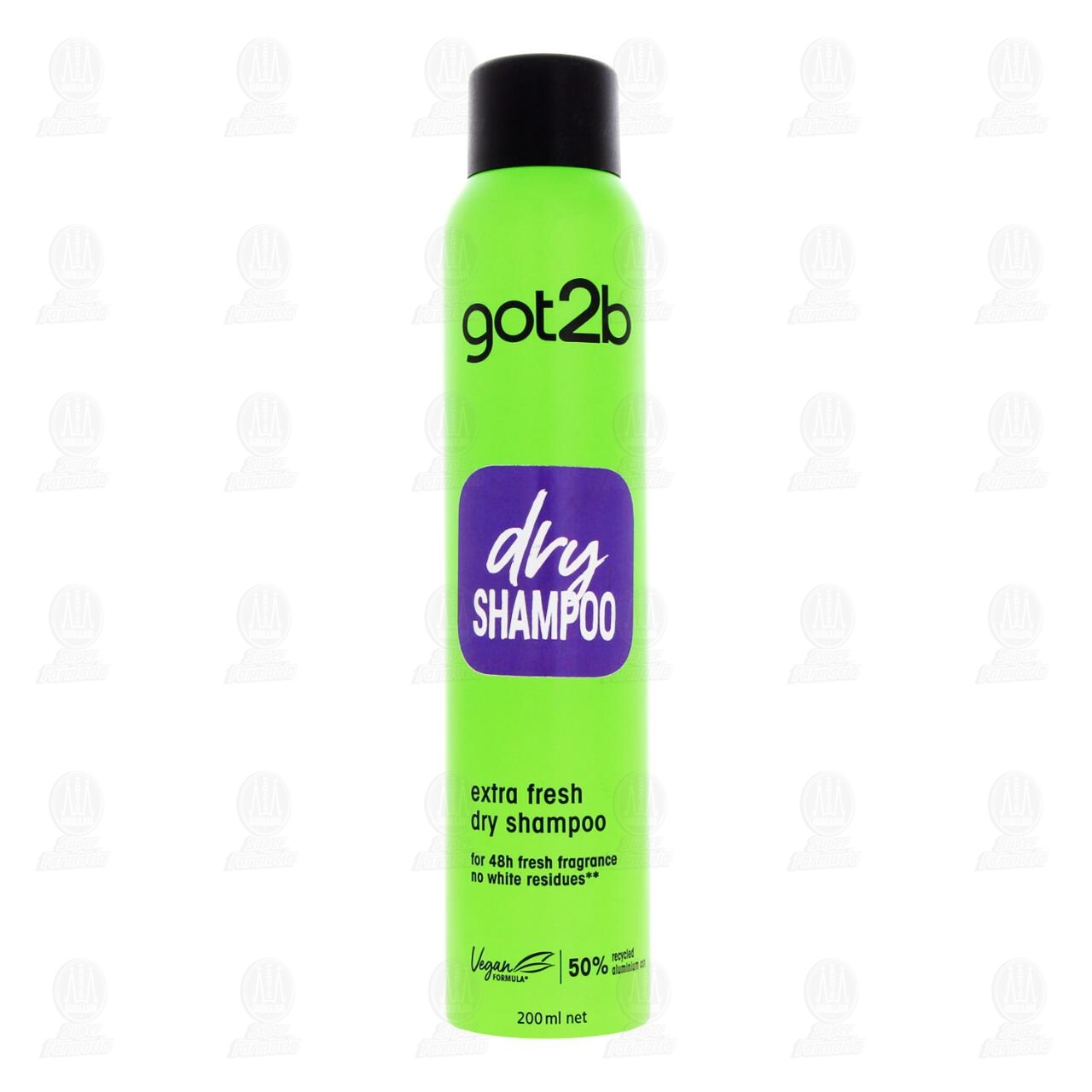 Shampoo en Seco Got2b Extra Frescura para el Cabello, 200 ml. image number 1