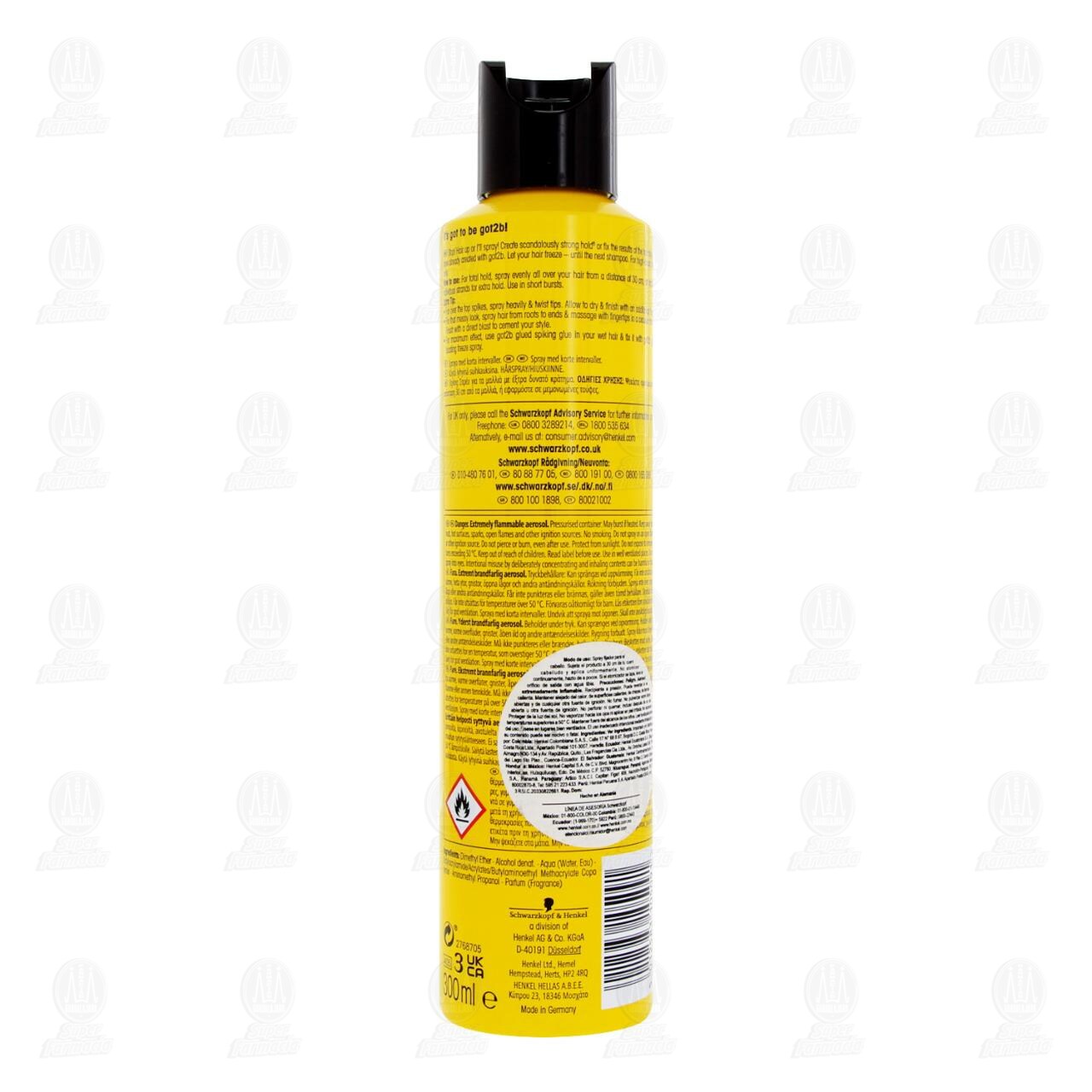 Spray Fijador Got2b Glued para Cabello, 300 ml. image number 2