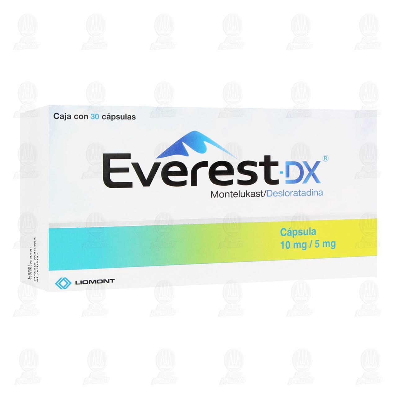 Everest-Dx 10mg/5mg, 30 Cápsulas.