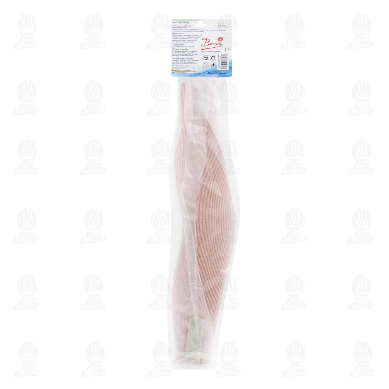 Collarín Cervical Blando Barrere Bajo Beige Infantil, 1 pz. image number 1