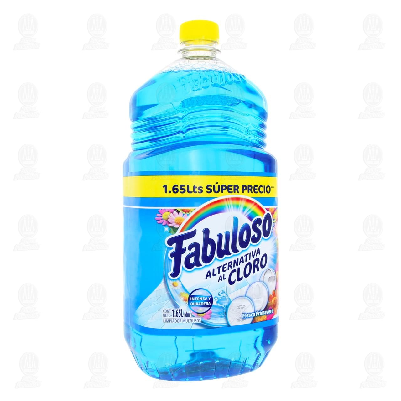Limpiador Multiusos Fabuloso Alternativa al Cloro, 1.65 l.