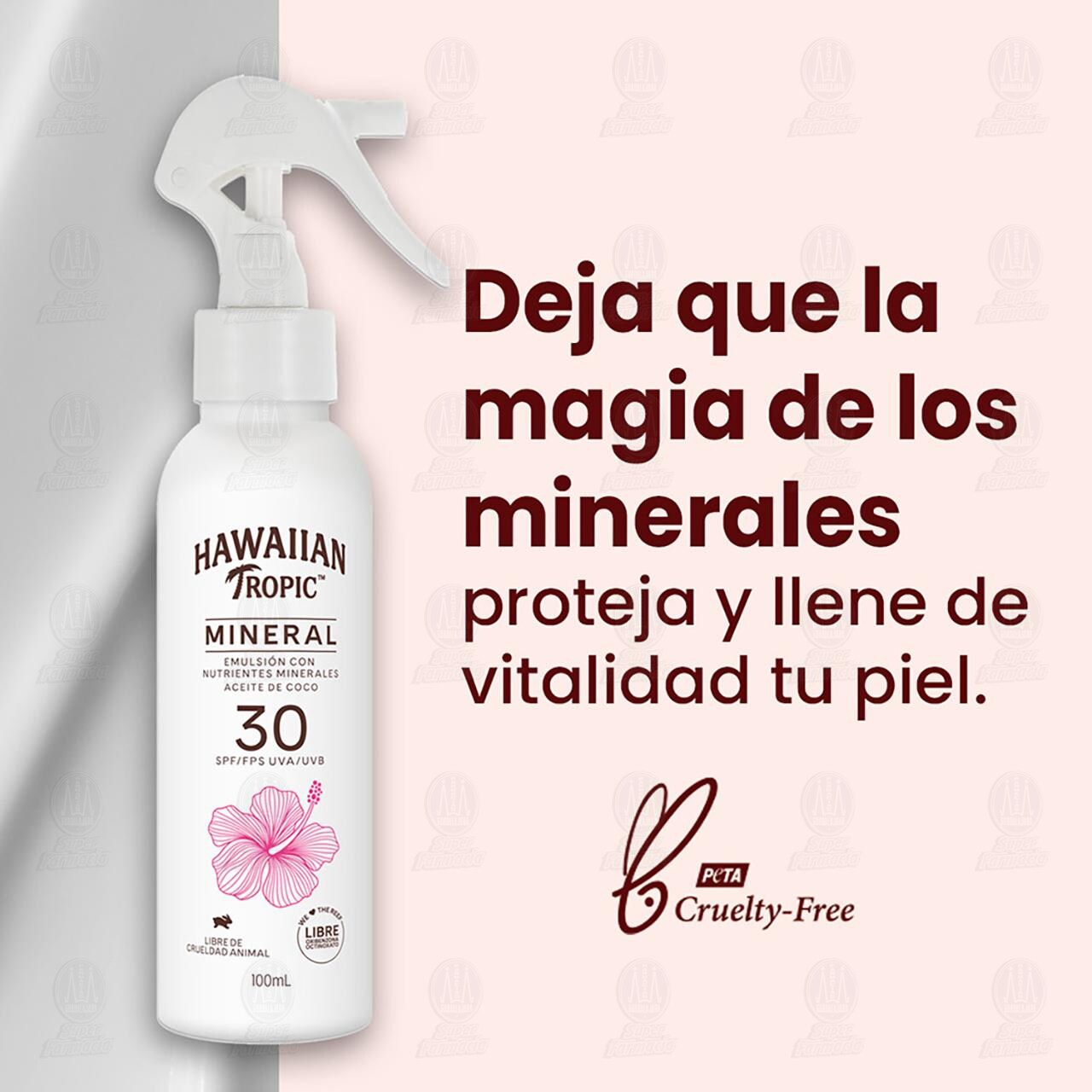 Emulsi&oacute;n Hawaiian Tropic Mineral 30 FPS, 100 ml. image number 4