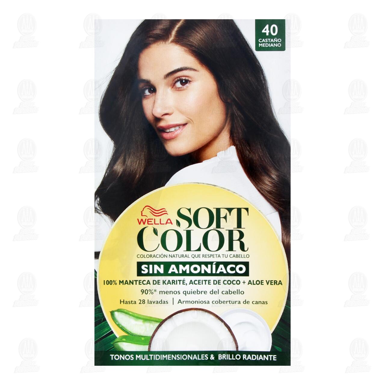 Tinte Soft Color Casta&ntilde;o Mediano (40), 1 pz. image number 1