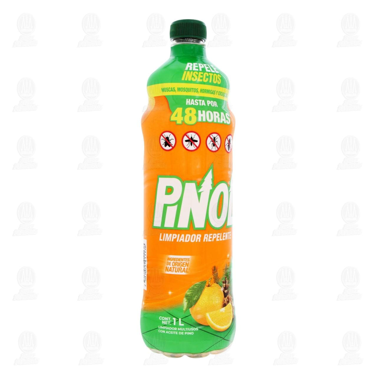 Limpiador Repelente Pinol Aceite de pino y Aceite esencial de Naranja, 1 l.