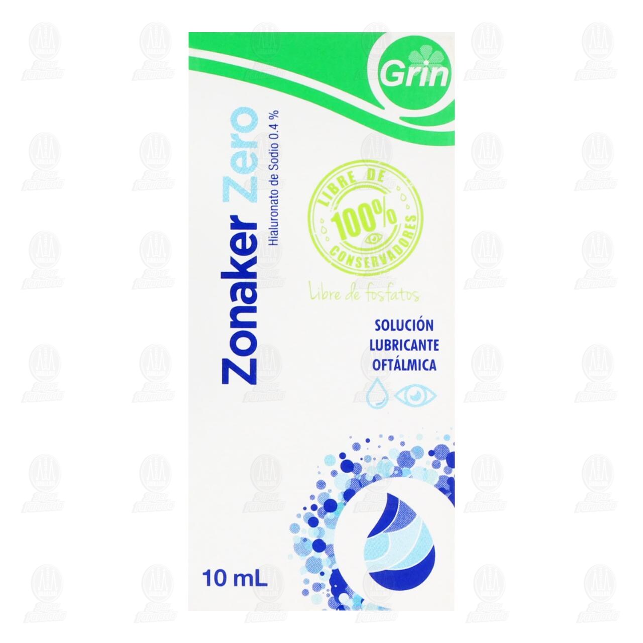 Zonaker Zero Soluci&oacute;n Lubricante Oft&aacute;lmica, 10 ml. image number 1