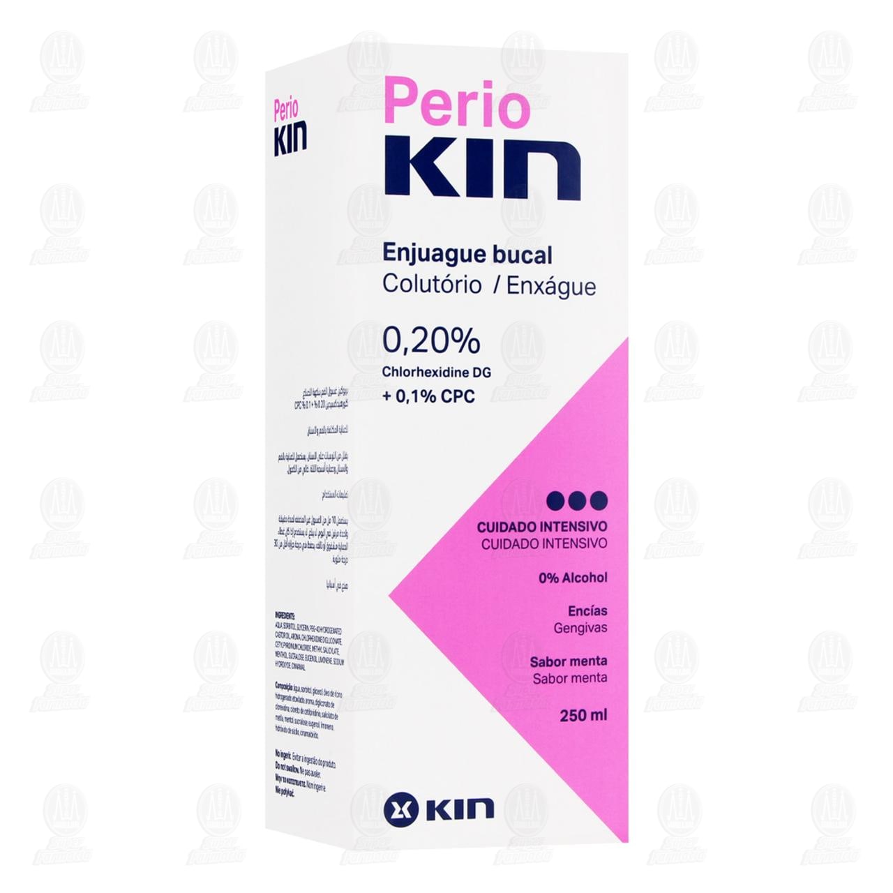 Imagen para Perio Kin 0.20% Enjuague Bucal Sabor Menta, 250 ml.