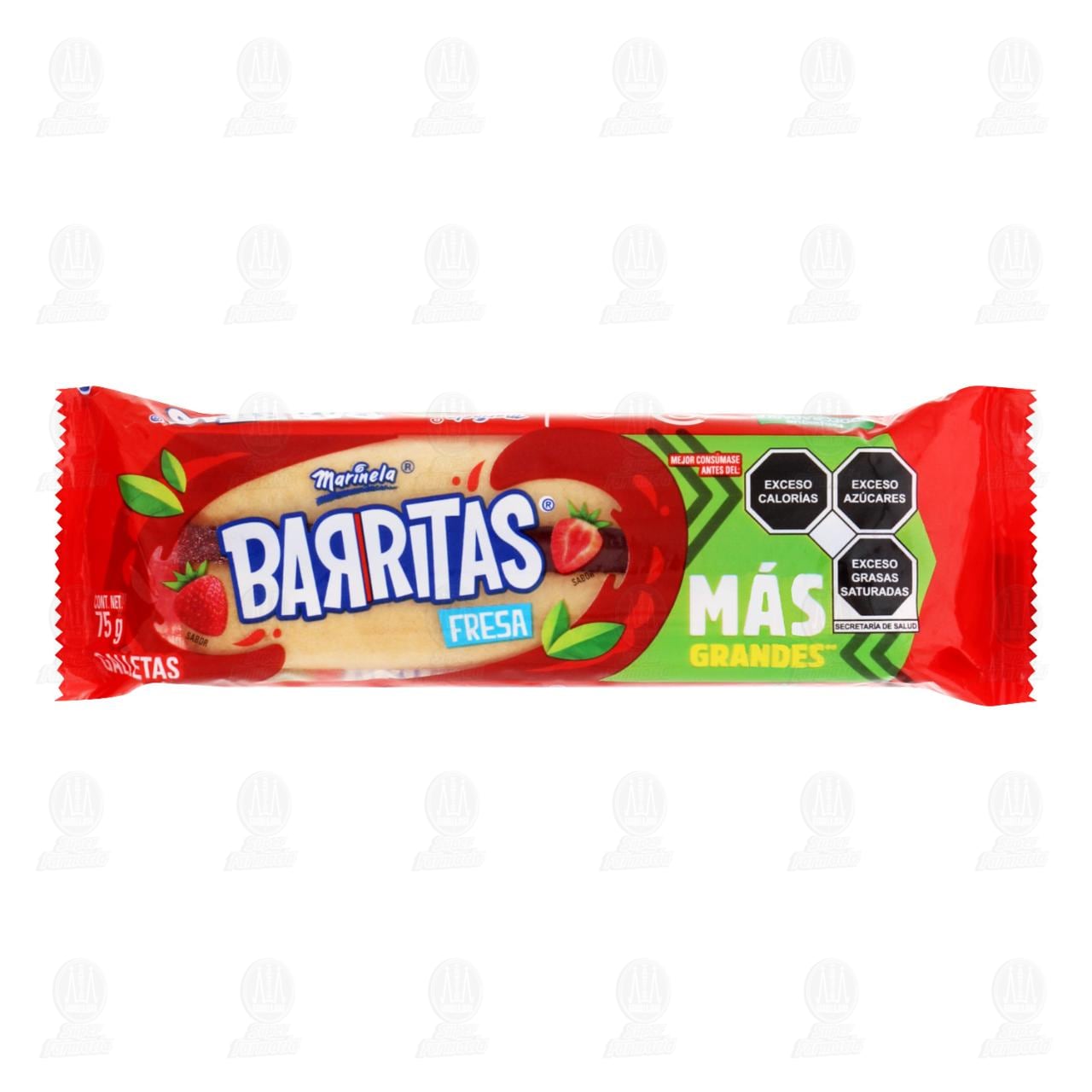 Imagen para Galletas Marinela Barritas Fresa, 75 gr.