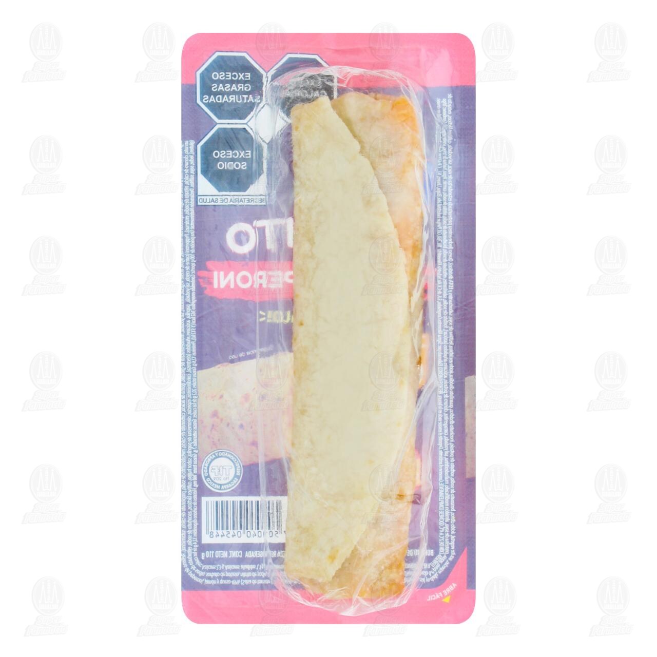 Burrito Fud Sabor Pizza Pepperoni, 110 gr. image number 1