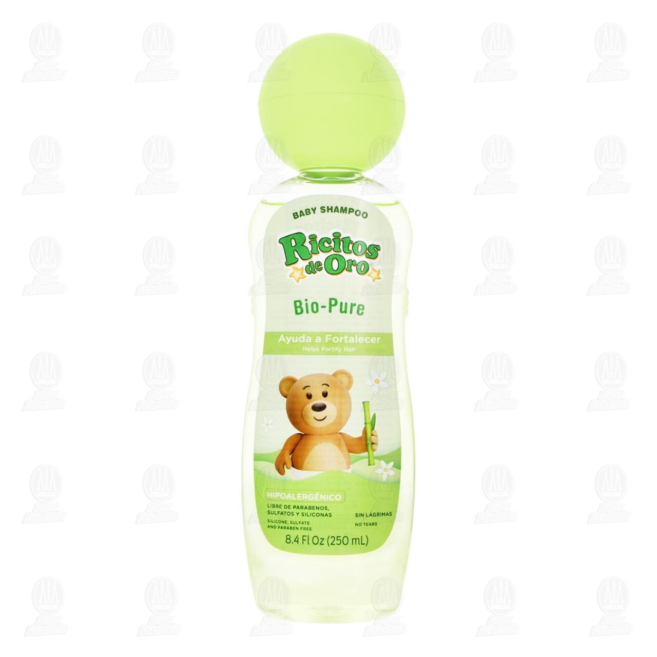 Ricitos de Oro Shampoo Bio-Pure, 250 ml. image number 1
