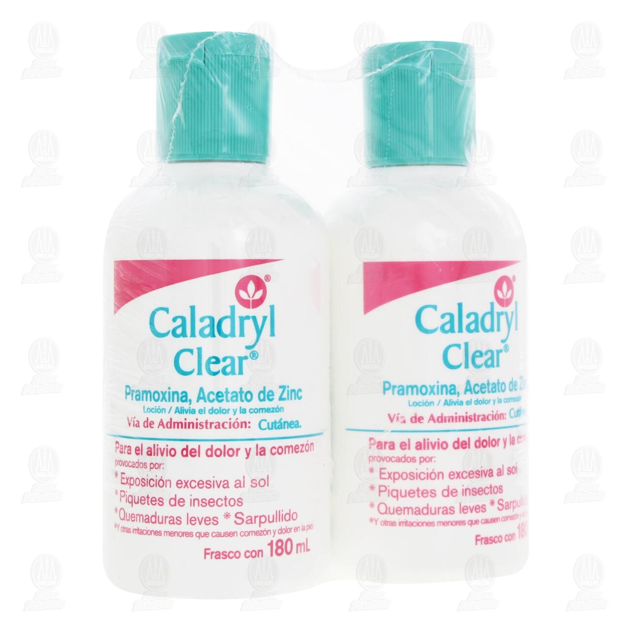 Pack Loci&oacute;n Caladryl Clear, 2 pzs de 180 ml c/u. image number 0