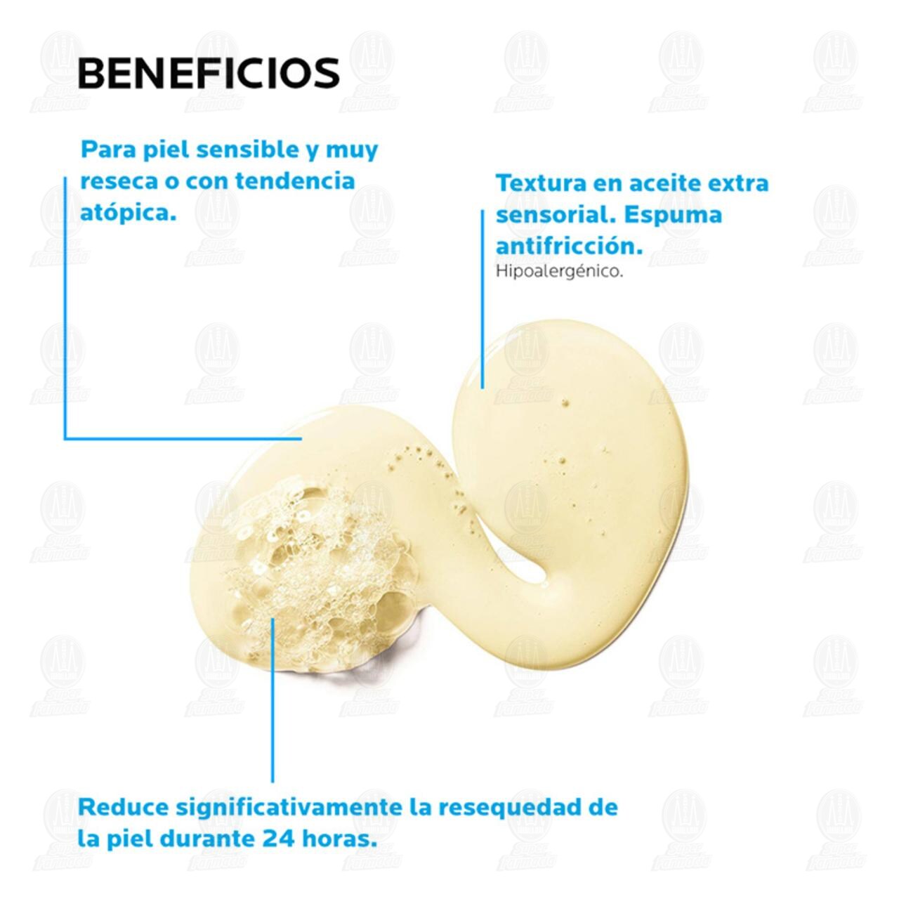 La Roche Posay Lipikar Cleansing Oil AP+ Gel de Ducha en Aceite, 400 ml. image number 3