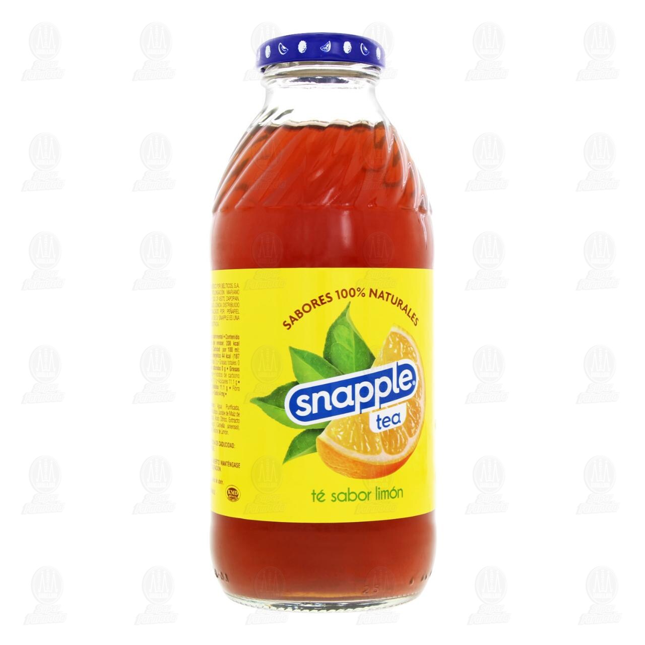 T&eacute; Negro Snapple Tea Sabor Lim&oacute;n, Sabores 100% Naturales, 473 ml. image number 0