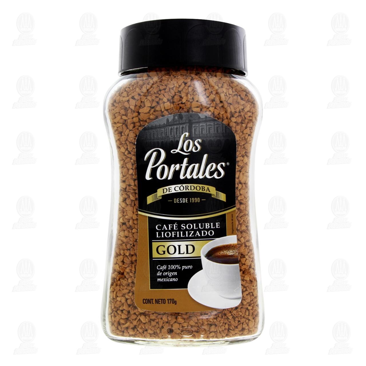 Caf&eacute; Soluble Los Portales de C&oacute;rdoba Gold, 170 gr. image number 1