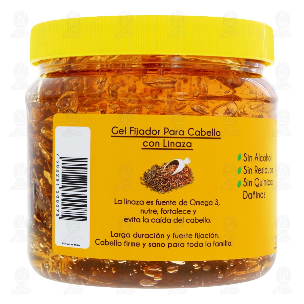 Gel para Cabello Árbol Verde de Linaza, 1 Kg. image number 2