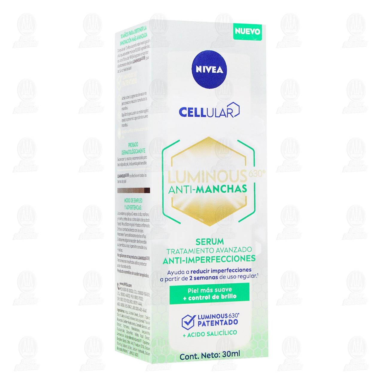 Nivea Cellular S&eacute;rum Anti-Imperfecciones Luminous 630 Anti-Manchas, 30 ml. image number 0