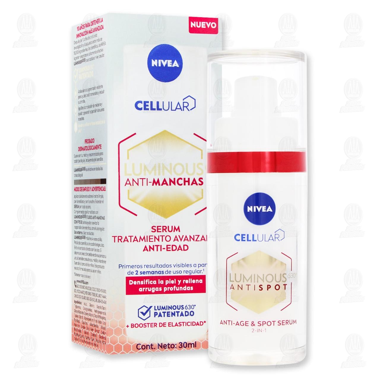 Nivea Cellular S&eacute;rum Anti-Edad Luminous 630 Anti-Manchas, 30 ml. image number 3
