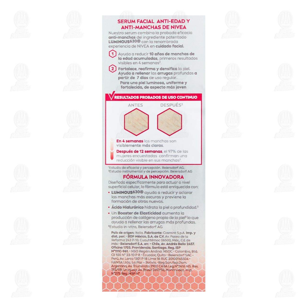 Nivea Cellular S&eacute;rum Anti-Edad Luminous 630 Anti-Manchas, 30 ml. image number 2