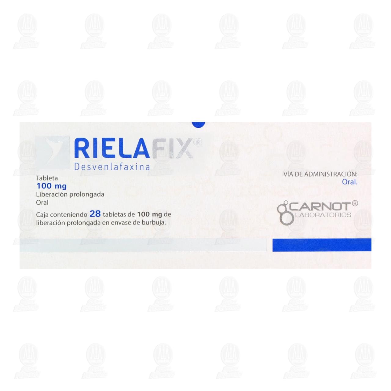 RielaFix 100 mg, 28 Tabletas. image number 1