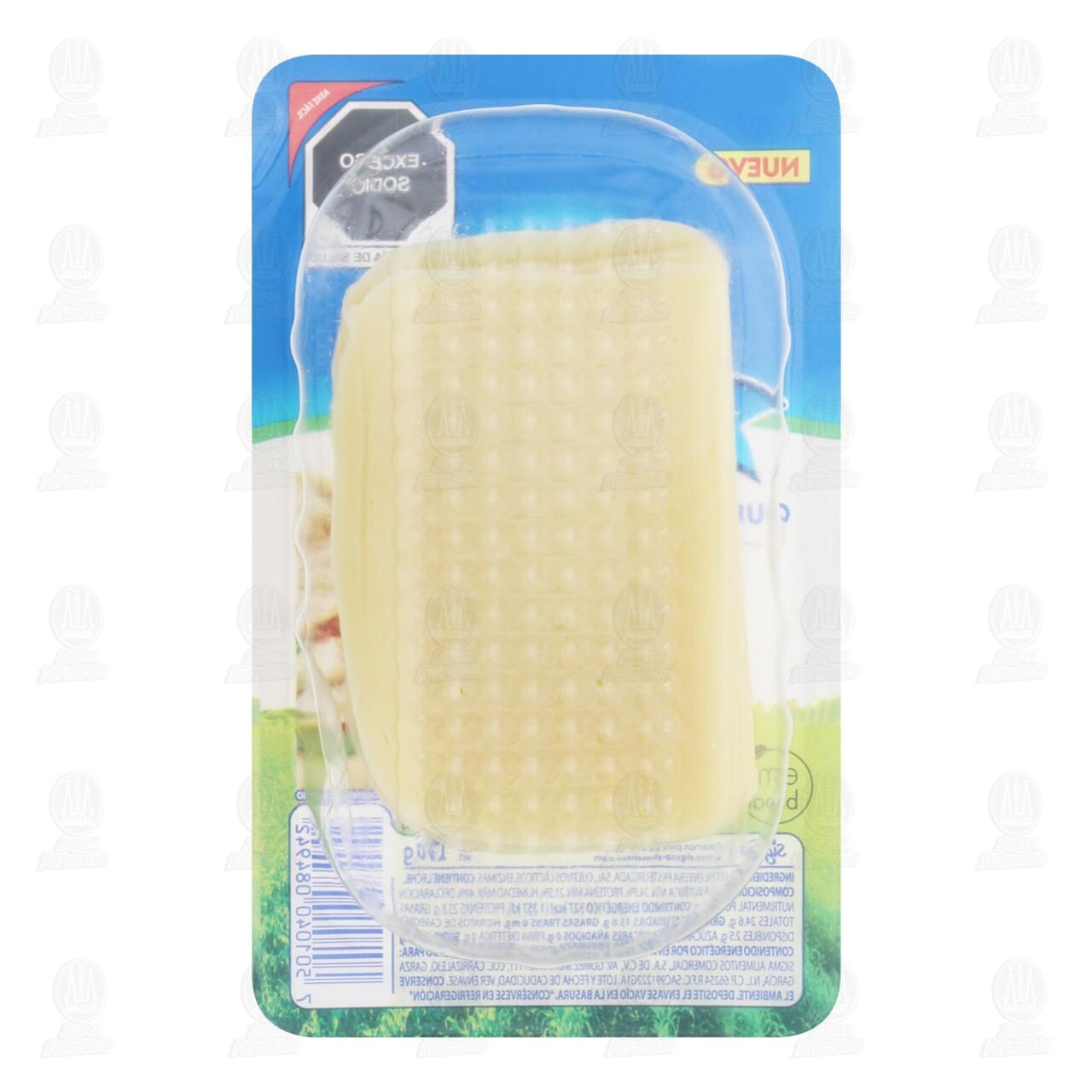 Queso Mozzarella La Villita Rebanado, 170 gr. image number 1