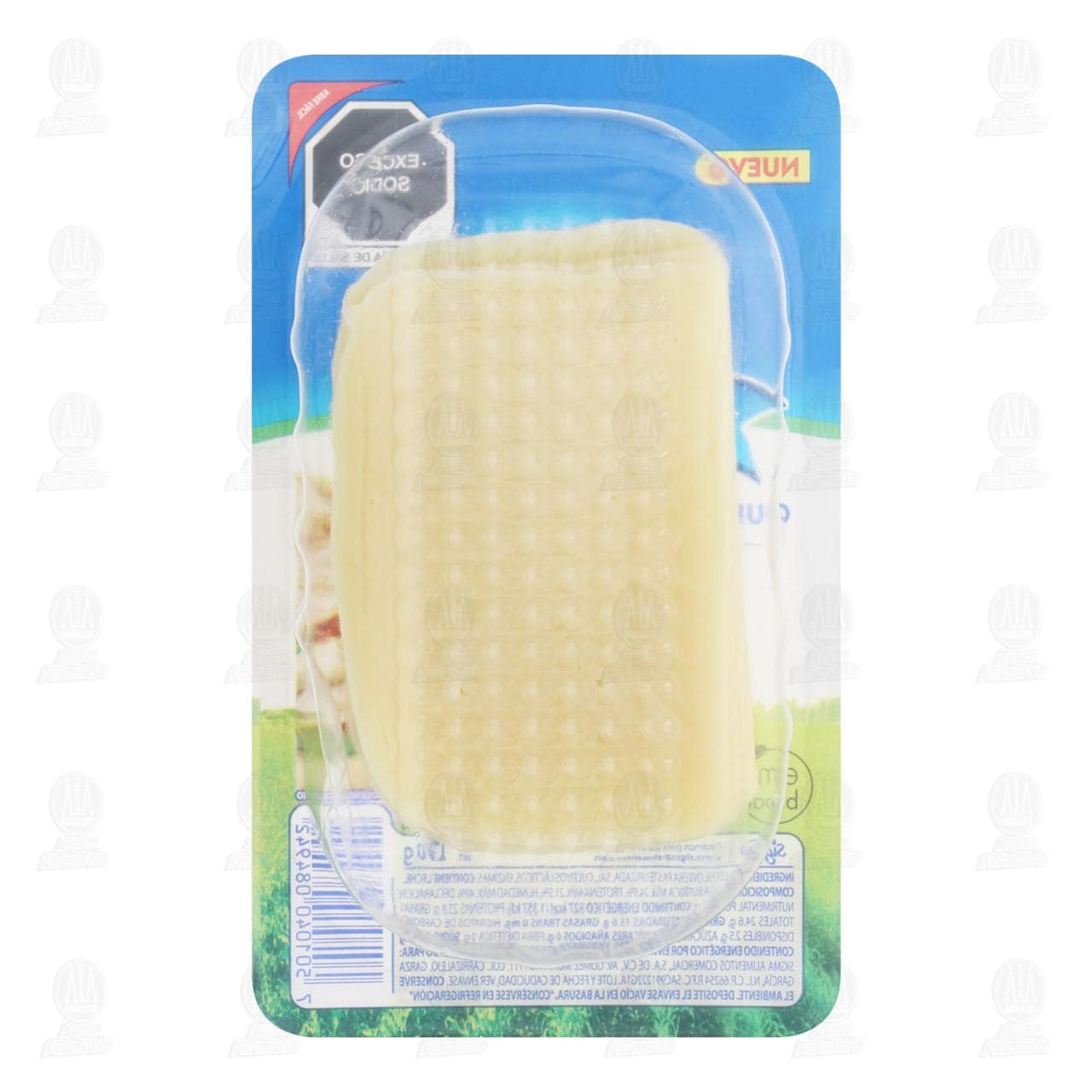 Queso Mozzarella La Villita Rebanado, 170 gr. image number 1