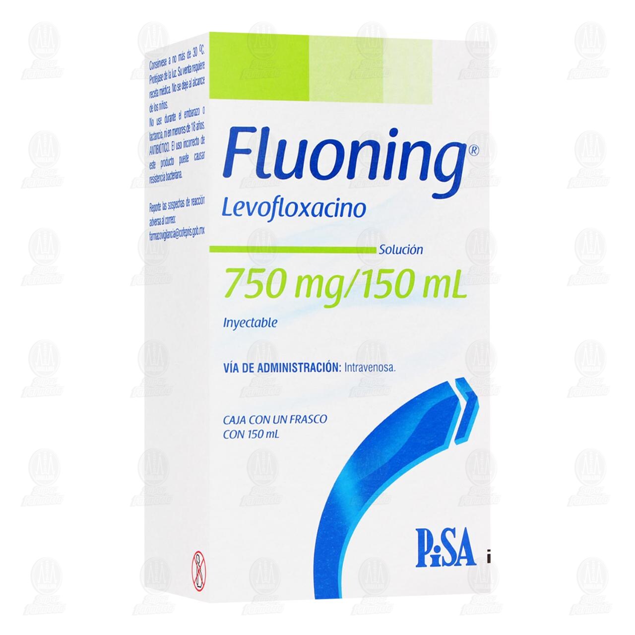 Fluoning 750mg/150ml Soluci&oacute;n Inyectable, 150 ml. image number 0