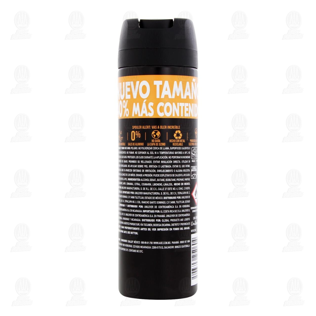 Desodorante Body Spray Axe Dark Temptation 48H XL en Aerosol, 210 ml. image number 2