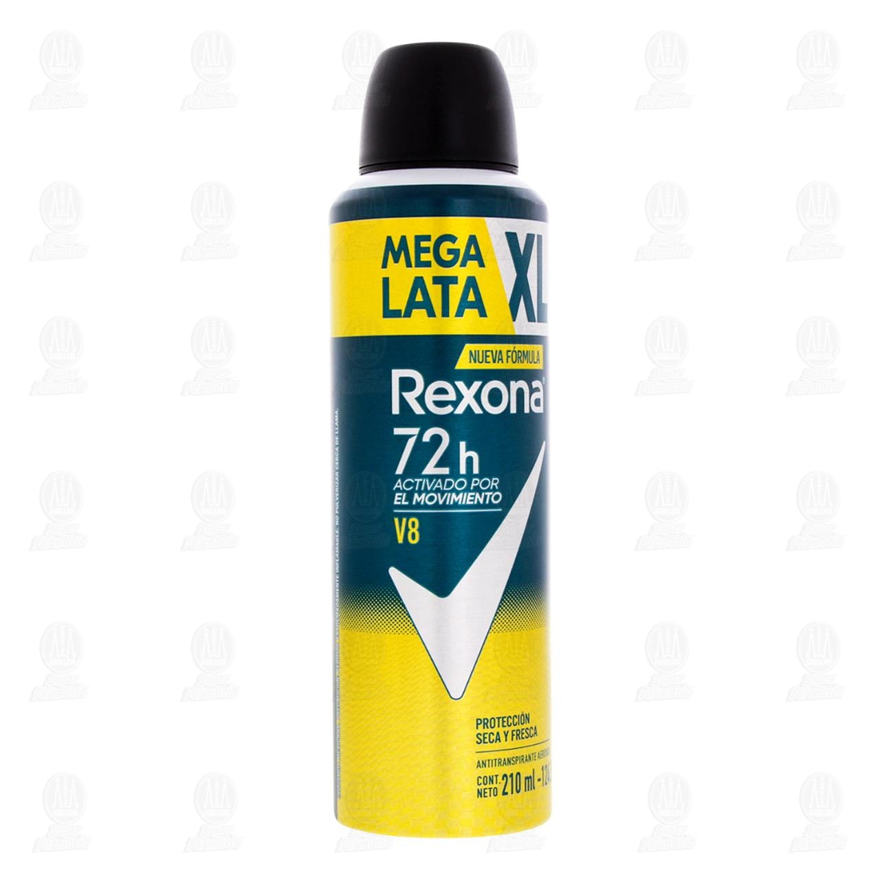 Imagen para Antitranspirante Rexona V8 XL en Aerosol, 210 ml.