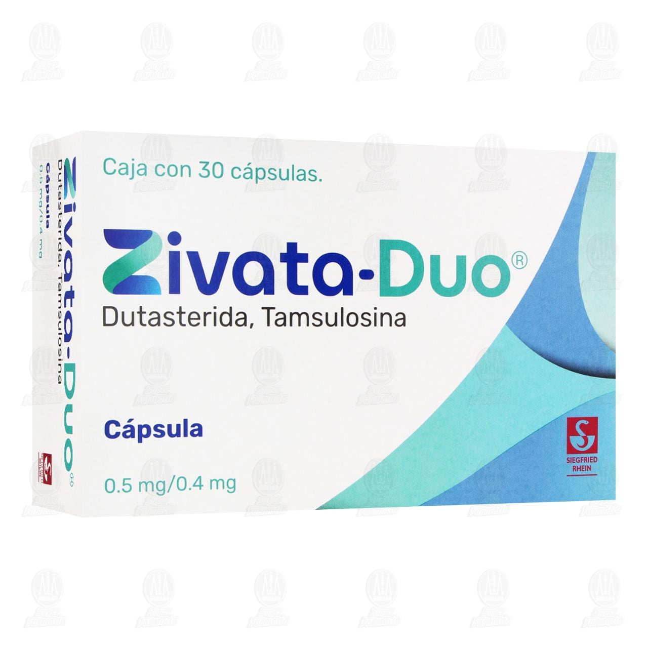 Imagen para Zivata Duo 0.5mg/0.4mg, 30 Cápsulas.
