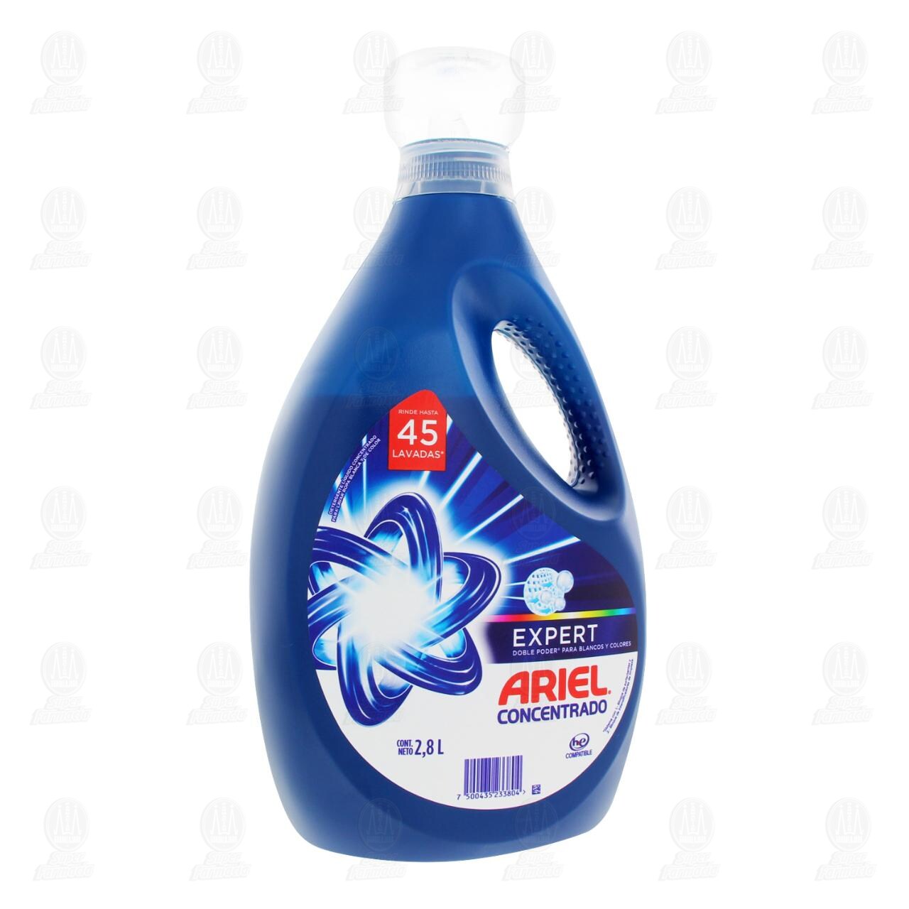 Detergente L&iacute;quido Ariel Expert Concentrado, 2.8 l.