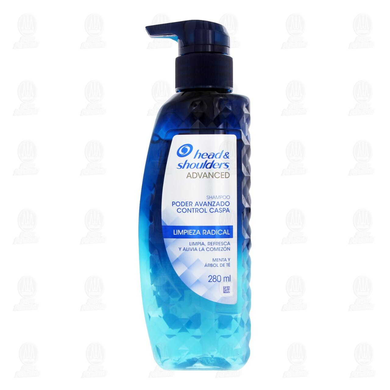 Shampoo Head & Shoulders Advanced Limpieza Radical, 280 ml. image number 1