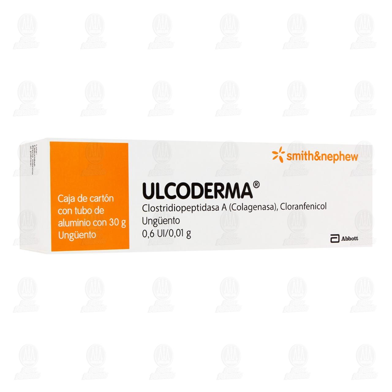 Ulcoderma 0.6UI/0.01gr Ungüento, 30 gr. image number 0