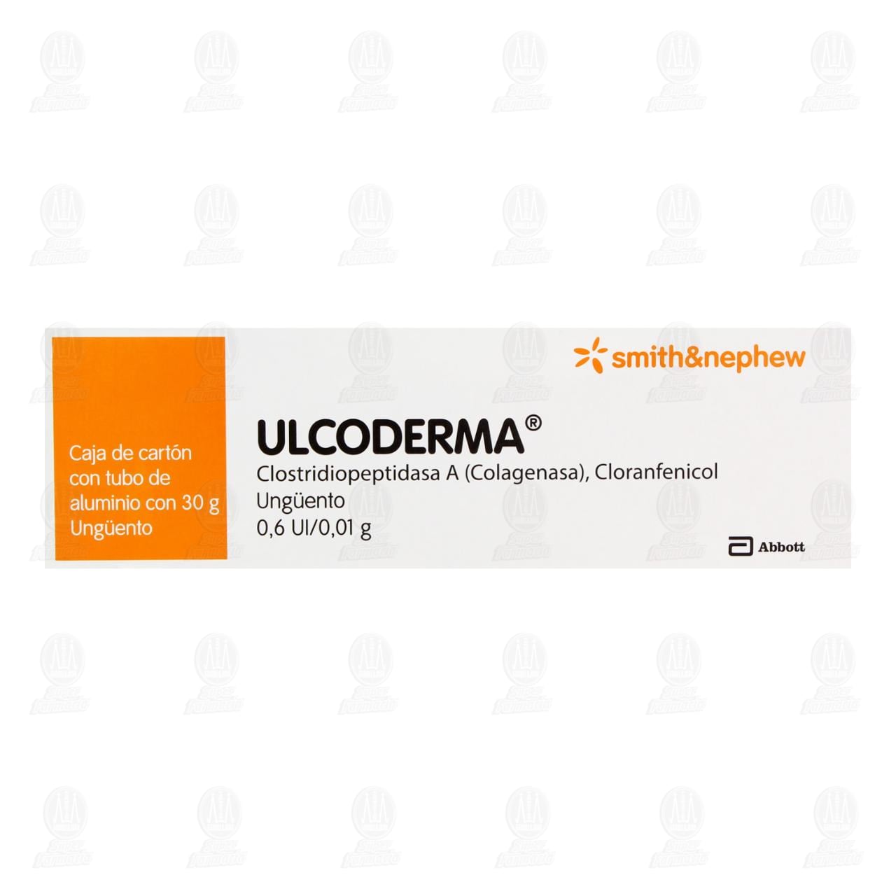 Ulcoderma 0.6UI/0.01gr Ungüento, 30 gr. image number 1