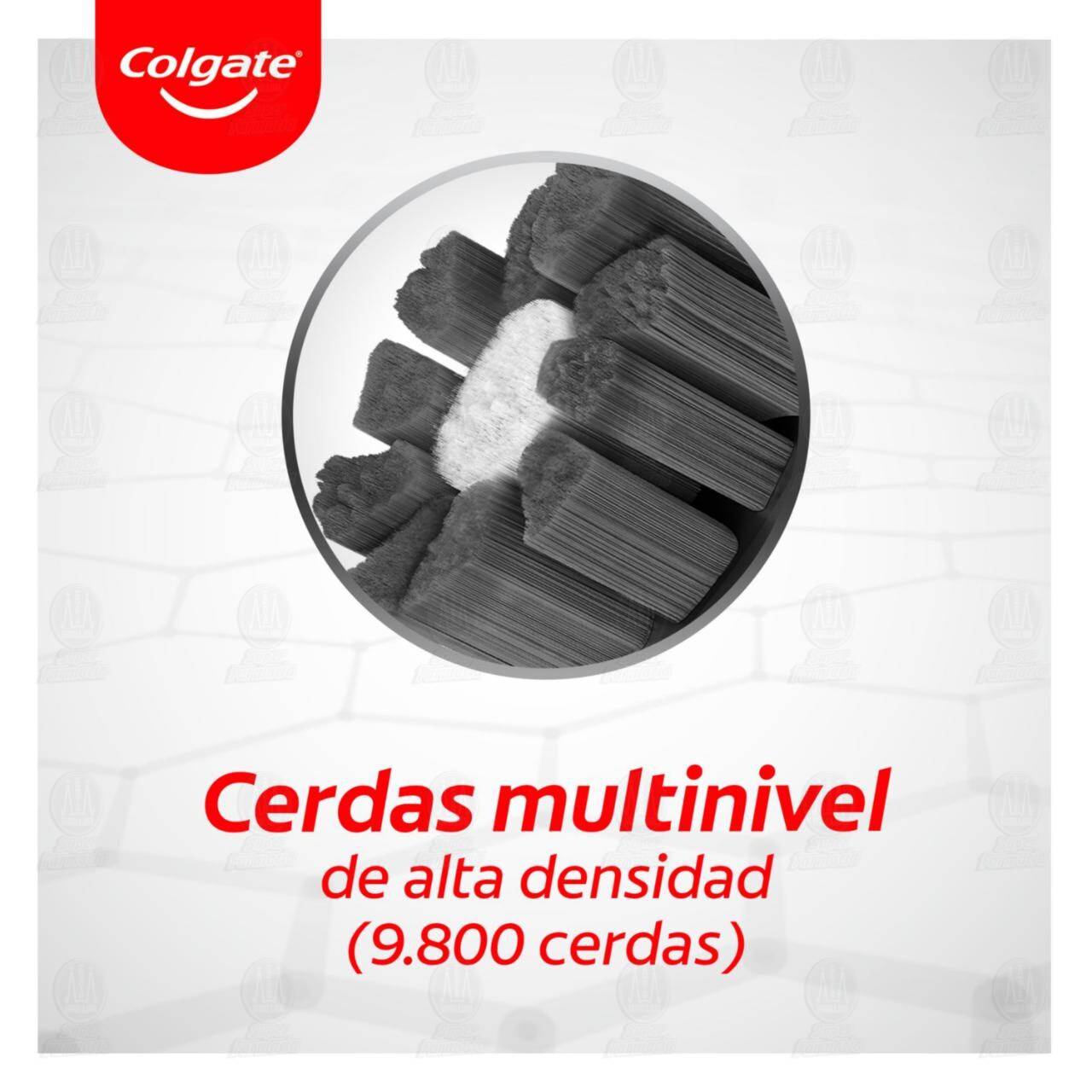 Cepillo Dental Colgate Enc&iacute;as Therapy Carb&oacute;n, 2 pzas. image number 2