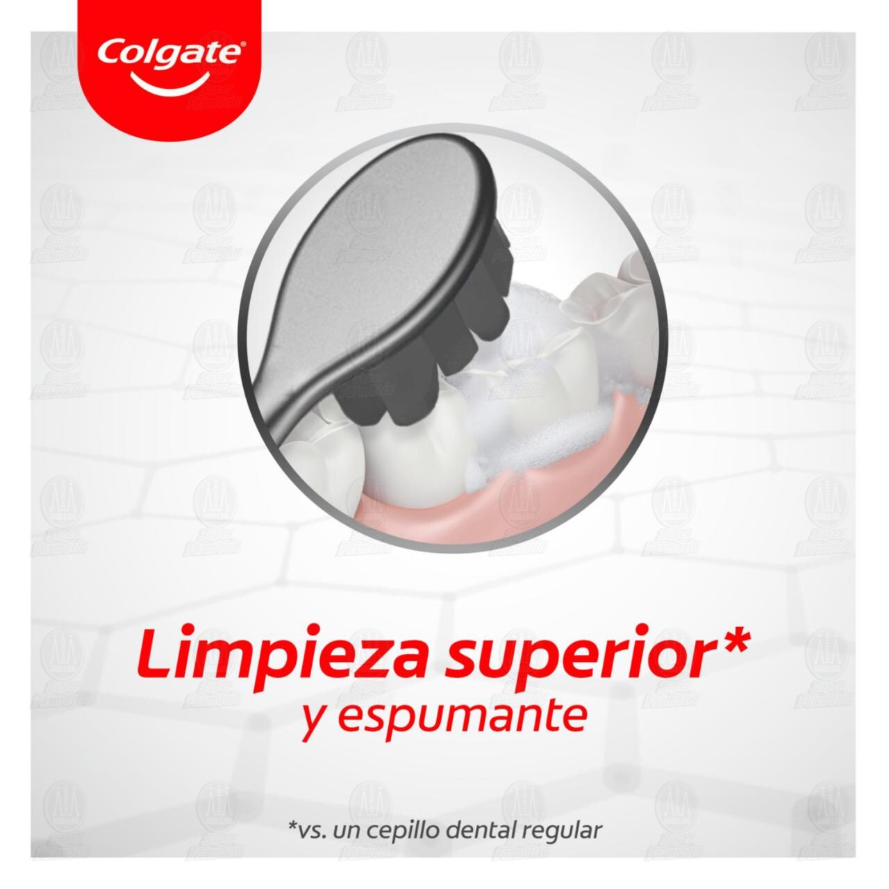 Cepillo Dental Colgate Enc&iacute;as Therapy Carb&oacute;n, 2 pzas. image number 3