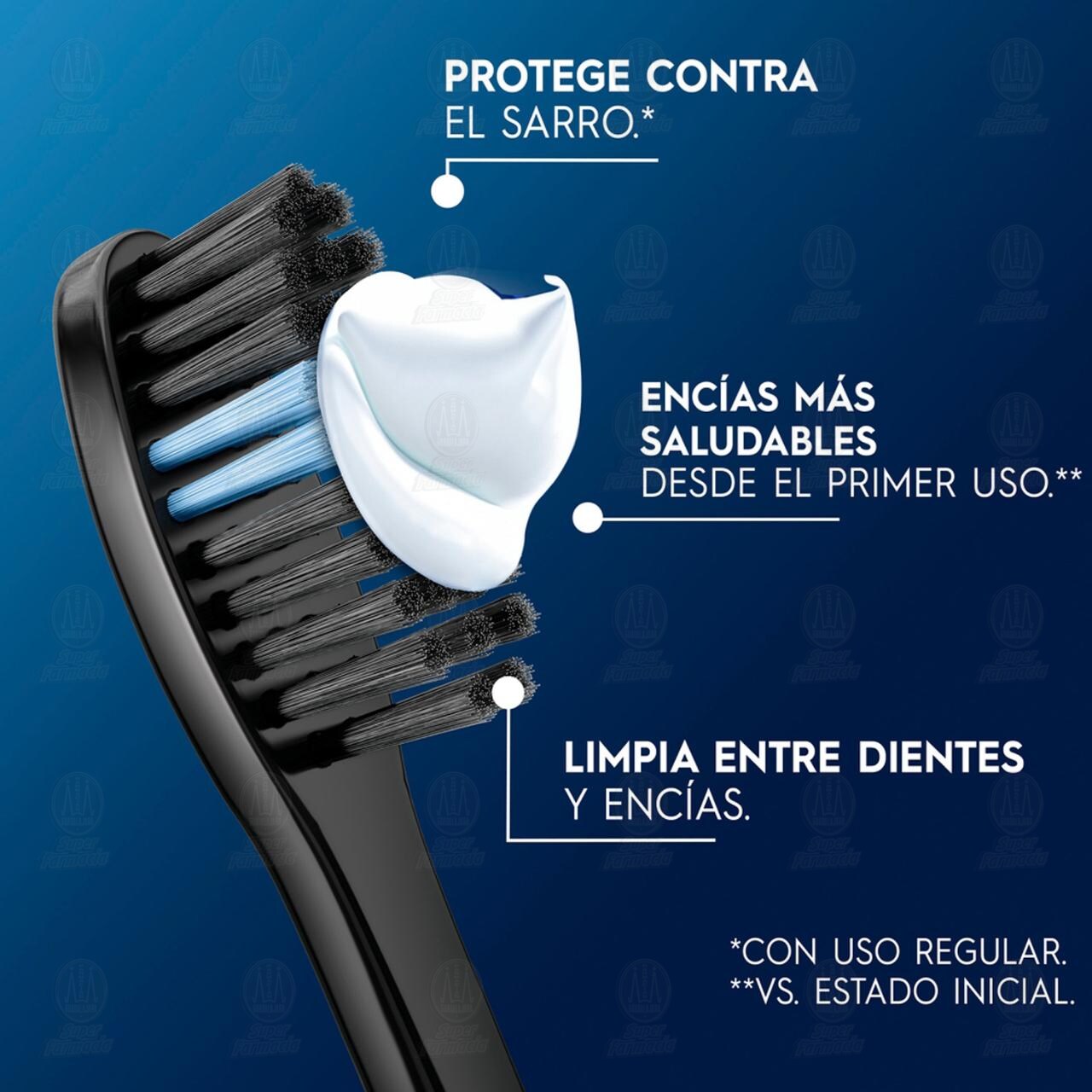 Pack Oral B Cepillo Dental Pro-Salud m&aacute;s Pasta Dental Detox de 40 gr, 2 pzas. image number 3