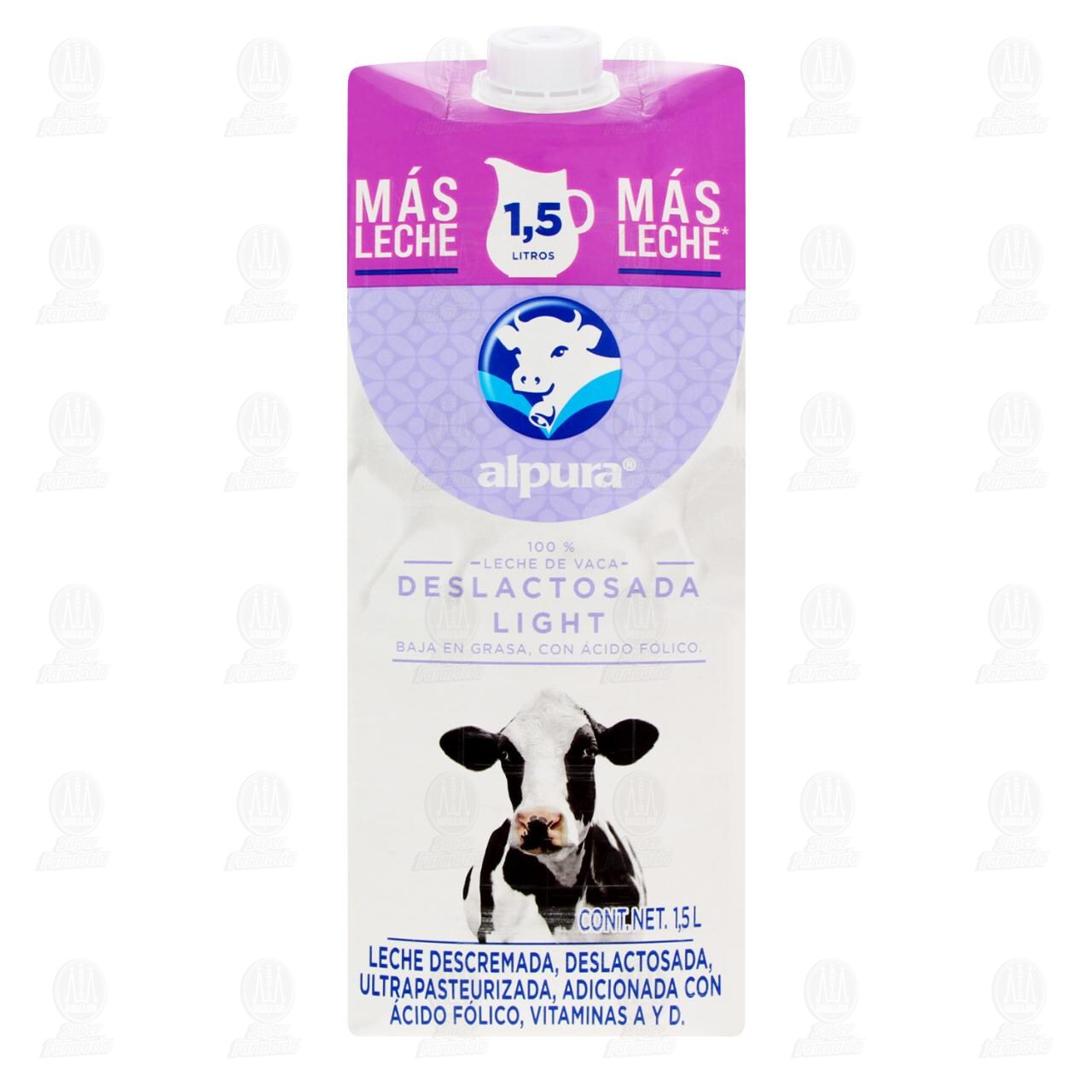 Leche Alpura Deslactosada Ligth, 1.5 l. image number 1