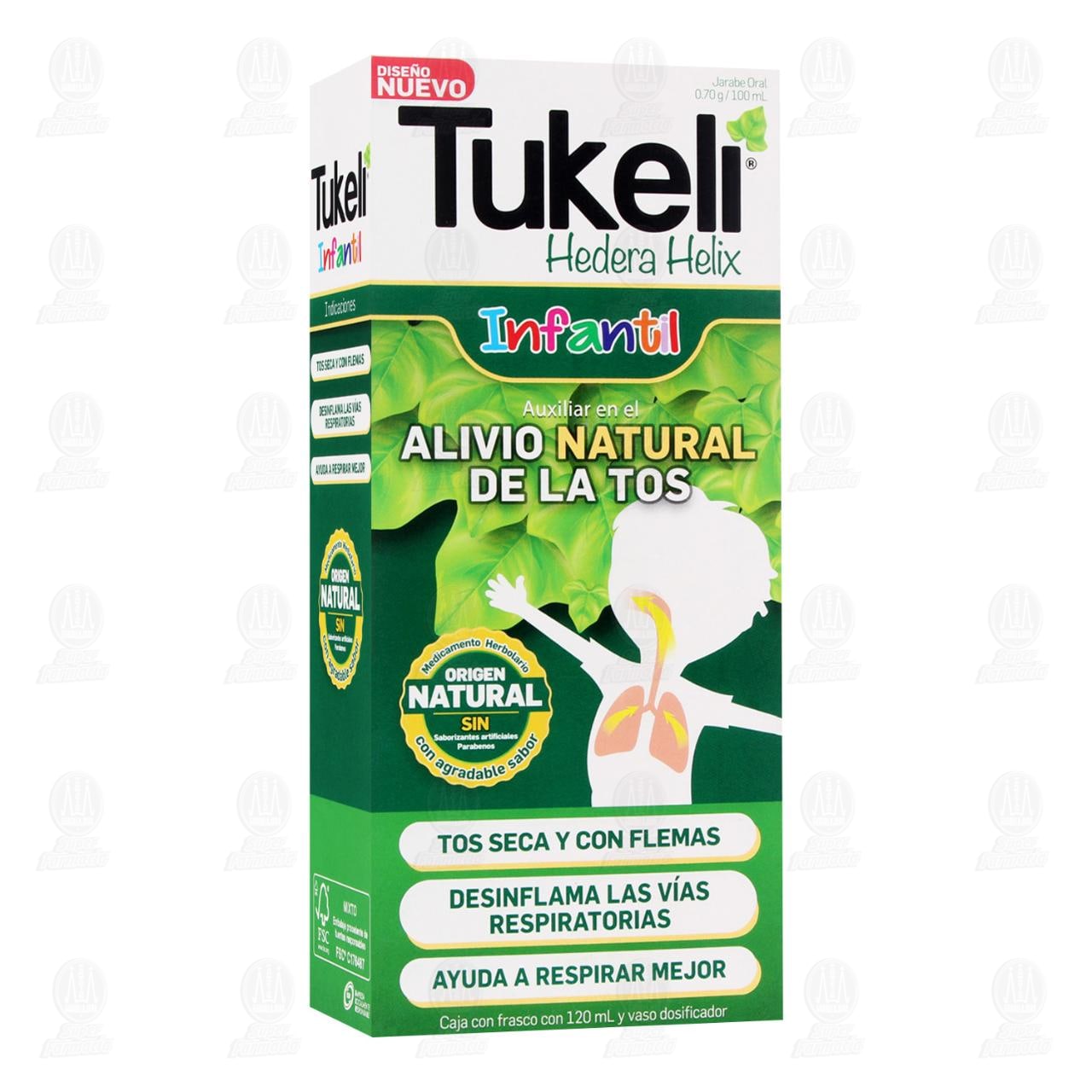 Imagen para Tukeli Infantil 0.70gr/100ml Jarabe, 120 ml.