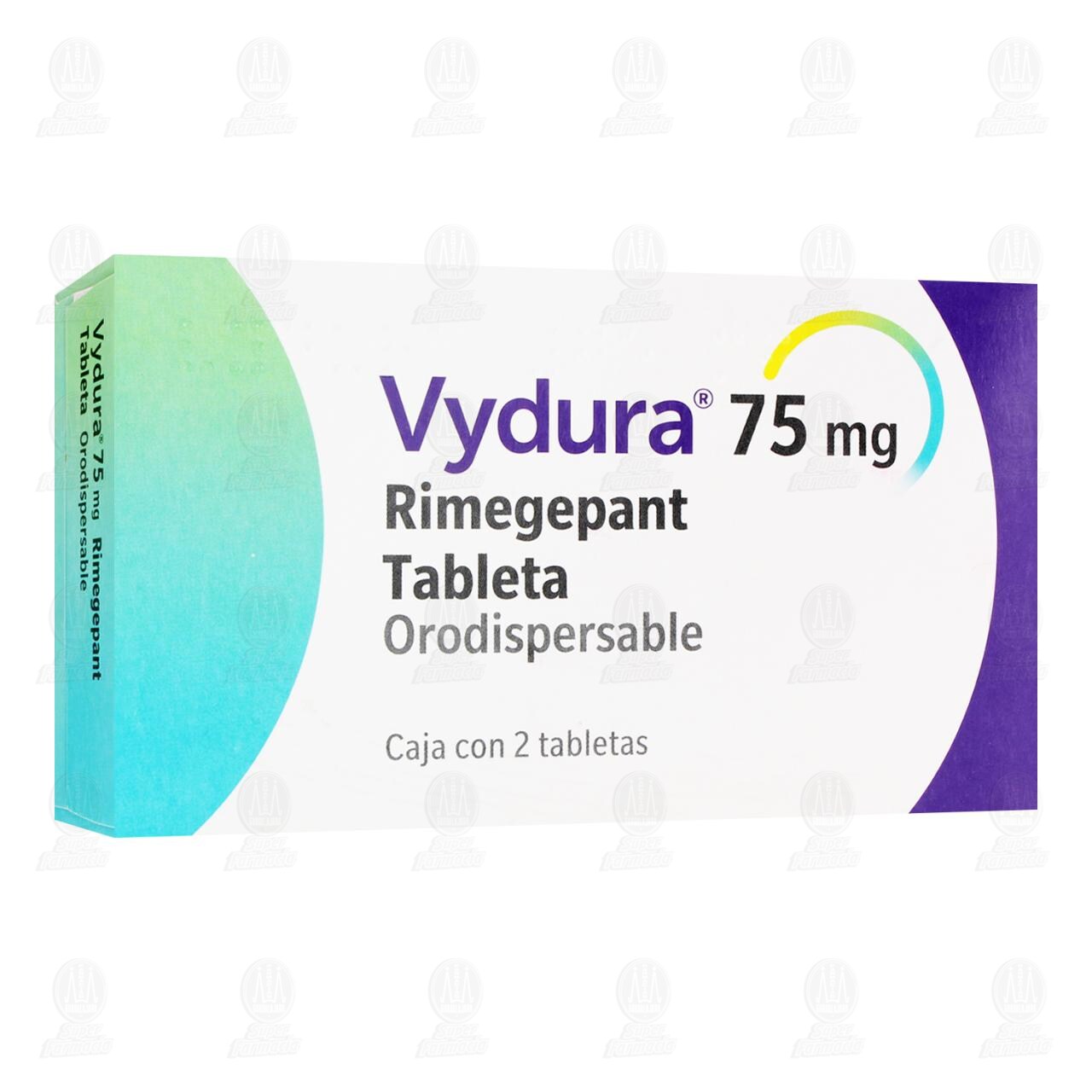 Vydura 75 mg, 2 Tabletas. image number 0