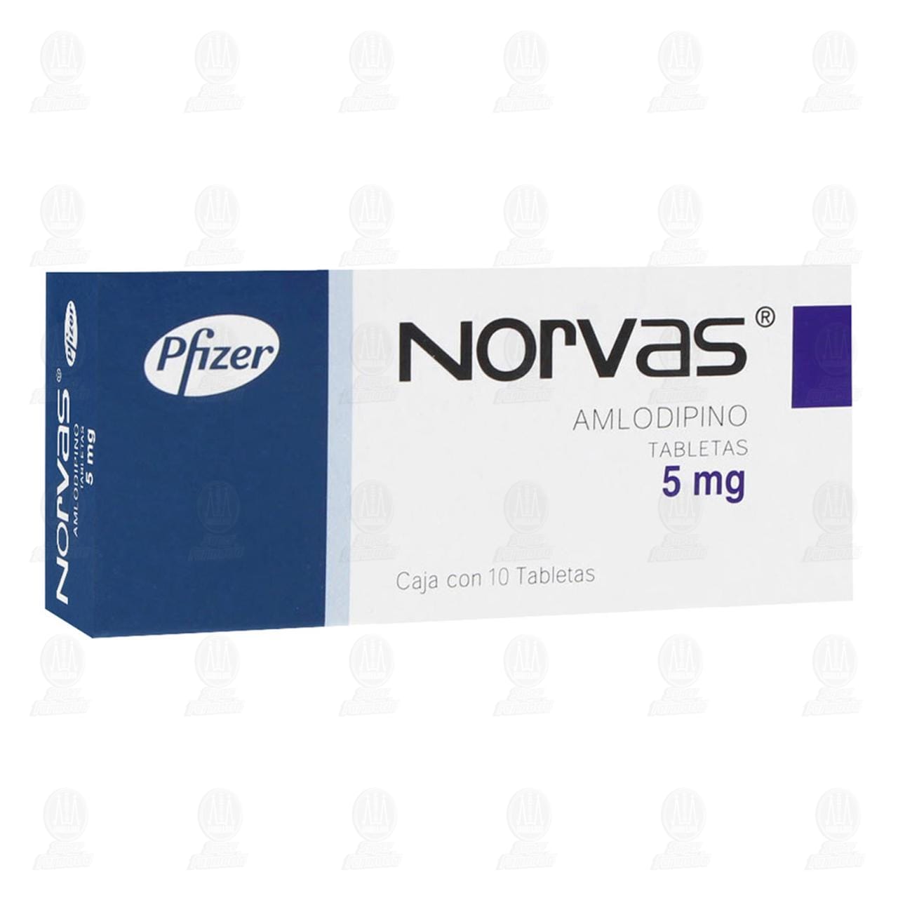 Imagen para Norvas 5mg 10 Tabletas