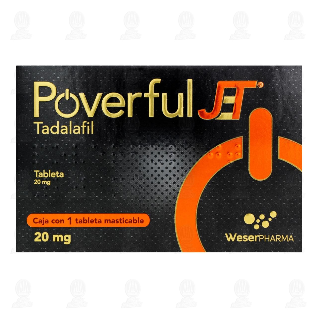 Poverful JT 20 mg, 1 Tableta. image number 1